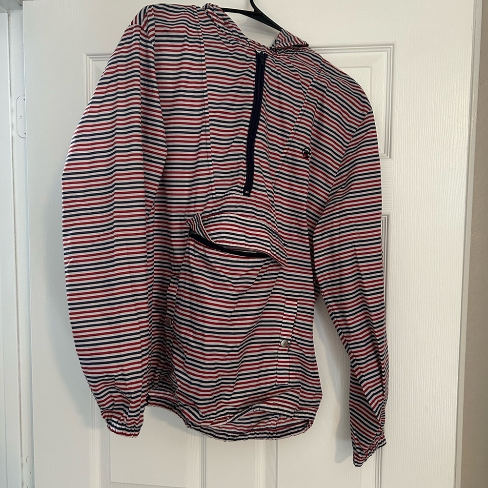 Red, White and Blue Southern Proper Rain Jacket